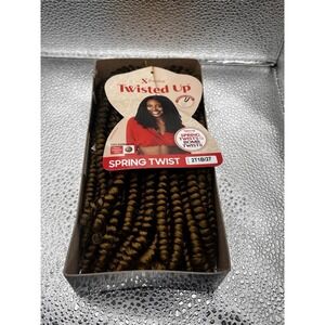 Outre X-Pression Synthetic Twisted Up Crochet Hair Spring Twist 8" 2T1B/27
